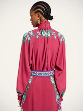 La DoubleJ Regalia Placée Red Cerere Blouse