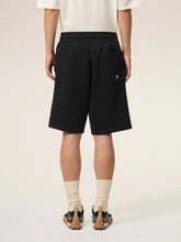Ami Paris Black Ami De Coeur Cotton Shorts