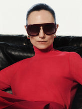 Emmanuelle Khanh Laque Griotte 1997 Oversized Sunglasses