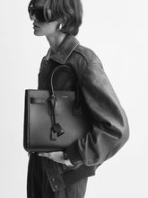 Saint Laurent Clear Beige Small Sac De Jour in Smooth Leather