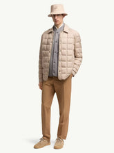 Moncler Beige Technical Cotton Blend Trousers