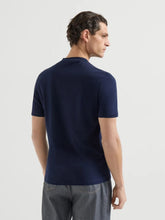 Brunello Cucinelli Cobalt Blue Cotton Jersey T-Shirt