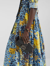 Fendi Black Nappa Leather Mamma Baguette Pouch