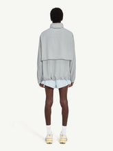 MM6 Maison Margiela Sage Grey Nylon Windbreaker Jacket