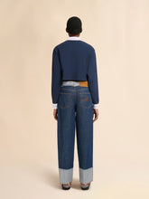 Marni Blue Inside-Out Denim Jeans