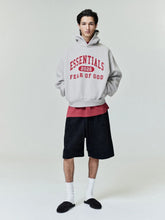 Fear Of God Essentials Smoke Grey Classic Hooded Sweatshirt