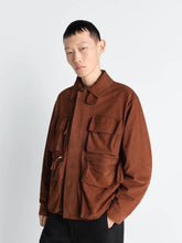 Lemaire Cigar Nubuck Reporter Jacket