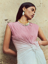 Lizzie Fortunato Cactus Rose Bloom Cabana Necklace