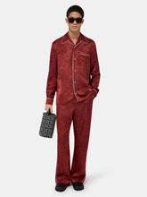 Amiri Terracotta Floral Jacquard Pajama Shirt