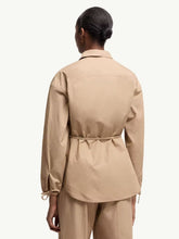 Moncler Beige Cotton Poplin Shirt Jacket