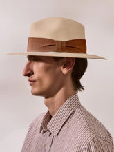 Frescobol Carioca Natural and Brown Rafael Panama Hat