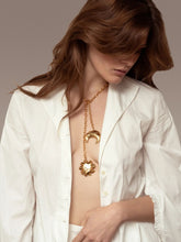 Sylvia Toledano Sol y Luna Pendant Chain Necklace