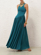 Zimmermann Teal Luna Asymmetric Maxi Dress