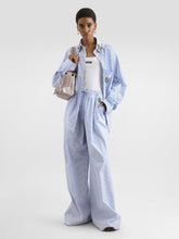 Dolce & Gabbana Blue Striped Poplin Shirt