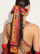 Pucci Mixed Print Silk Twill Scarf