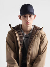 Prada Navy and Cocoa Re-Nylon Baseball Cap