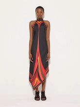 Pucci Fari Print Silk Halter Dress