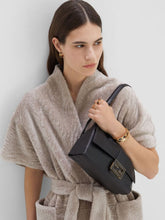 Fendi Black Mamma Baguette Medium Bag