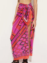 Pucci Fuchsia and Black Vivara Print Sarong
