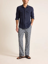 Orlebar Brown Night Iris Passetto Print Alfred Trousers