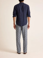 Orlebar Brown Night Iris Passetto Print Alfred Trousers