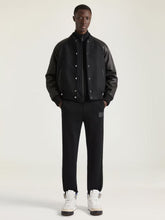 Givenchy Black Logo Paris Bomber Jacket