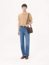 Valentino Garavani Beige Wool Polo with VLogo Embroidery