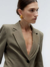 Paola Sighinolfi Dafne 18K Gold Textured Earrings