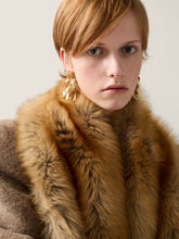 Miu Miu Caramel Shearling Fur Stole