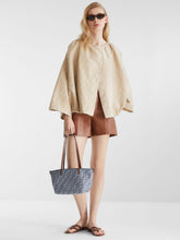 Blue Small Roll FF Jacquard Shopper