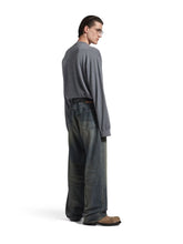 Balenciaga Relaxed Fit Blue Denim Jeans