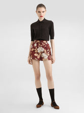 Dolce & Gabbana Vintage Rose Brocade Shorts