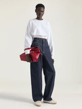 Givenchy Dark Red Medium Voyou Leather Bag