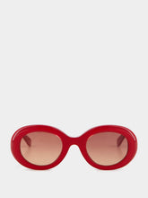 Emmanuelle Khanh Glossy Rouge Queen Sunglasses