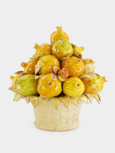 Ceramica ND Dolfi Pomegranate Large Ceramic Centerpiece
