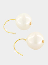 Lizzie Fortunato Pearl Pablo Earrings with Green Amethyst