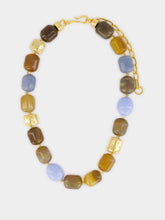 Lizzie Fortunato Blue Palomino Beaded Necklace