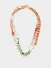 Lizzie Fortunato Cactus Rose Bloom Cabana Necklace