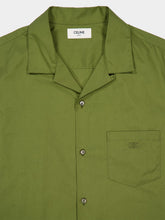 Celine SHIRT BOWLING S/S BUTTON UP COTTON POPLIN