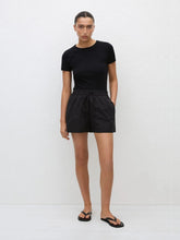 Matteau Black Relaxed Shorts