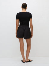 Matteau Black Relaxed Shorts