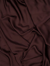 Roland Mouret Brown Twisted Strap Maxi Gown