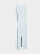 Roland Mouret Satin Crepe Sash Midi Dress