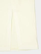 Roland Mouret Yellow Satin Crepe Sash Midi Dress