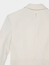 Roland Mouret Cream Tailored Midi Dress