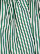 Paula Rosalia Multi Stripes Printed A-Line Poplin Silk Twill Dress