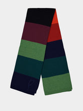 Rosie Multicoloured Knitted Striped Throw