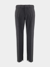 Celine TROUSERS STRAIGHT FIT STRIPED WOOL FLANNEL