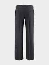 Celine TROUSERS STRAIGHT FIT STRIPED WOOL FLANNEL