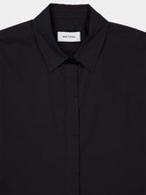 Matteau Black Relaxed Sleeveless Shirt